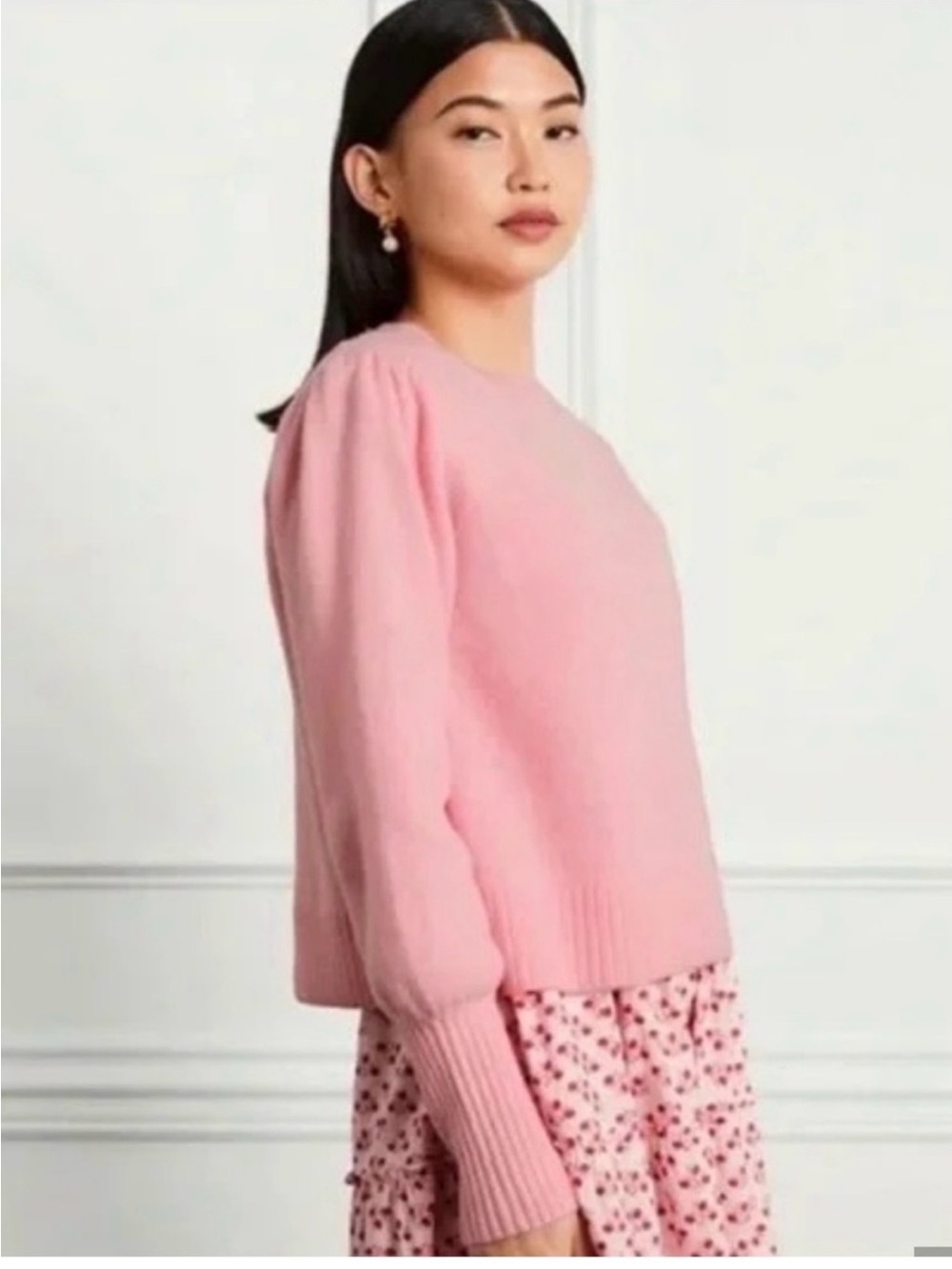 Hill House Home 100% Merino Wool Pink Sweater